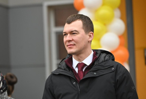 Михаил Дегтярев открыл новый детский сад в селе Мирное