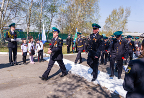 Память Героя Советского Союза Никиты Карацупы увековечили в селе Казакевичево