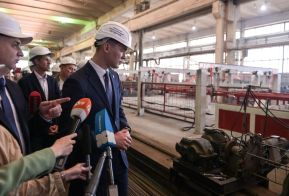 Михаил Дегтярев предложил хабаровскому заводу ЖБИ №4 присоединиться к реализации флагманской инициативы «Дом Дальневосточника»