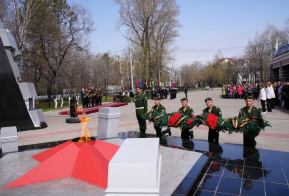 Губернатор Хабаровского края Михаил Дегтярев дал старт движению ретро-поезда 