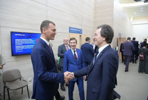 Михаил Дегтярев заключил соглашение о сотрудничестве правительства Хабаровского края с ПАО «Русолово» и Минпромторгом России
