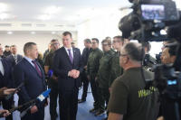Юрий Трутнев и Михаил Дегтярев поздравили первый поток курсантов Хабаровского реготделения центра «ВОИН» с окончанием обучения