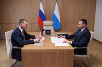 Создание краевого центра адаптивных видов спорта обсудил Дмитрий Демешин с министром спорта РФ Михаилом Дегтярёвым 