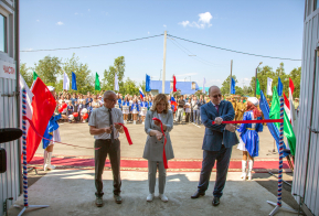 В селе Новый Мир Комсомольского района открылась пожарная часть