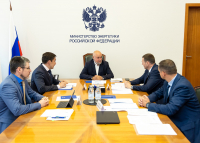 Развитие энергетического комплекса Хабаровского края обсудил Дмитрий Демешин с министром энергетики РФ Сергеем Цивилевым