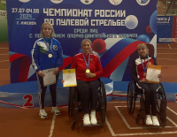 Стрелки края завоевали медали на чемпионате России среди спортсменов с поражением опорно-двигательного аппарата