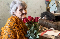 95-летний юбилей отмечает ветеран и труженица тыла, хабаровчанка Евдокия Бутова 