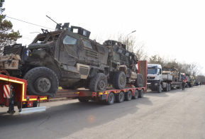 В Комсомольск-на-Амуре прибыла трофейная техника НАТО и ВСУ