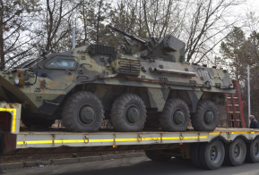 В Комсомольск-на-Амуре прибыла трофейная техника НАТО и ВСУ
