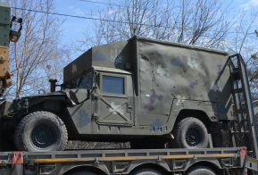 В Комсомольск-на-Амуре прибыла трофейная техника НАТО и ВСУ