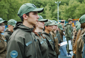 Первая летняя военно-патриотическая смена 