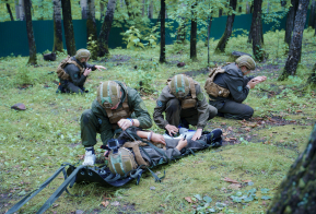 Первая летняя военно-патриотическая смена 