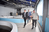 Дмитрий Демешин проинспектировал работу Анюйского рыбоводного завода