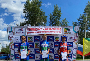 Велосипедисты края завоевали медали чемпионата и первенства Дальнего Востока