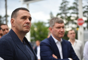 Хабаровский край с рабочим визитом посетил министр экономического развития РФ Максим Решетников