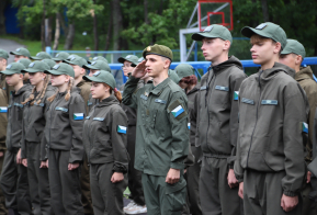 Новая летняя военно-патриотическая смена 
