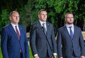Президент России Владимир Путин открыл набережную в Комсомольске-на-Амуре