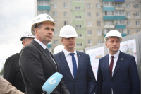 Губернатор проинспектировал ход строительства жилья в Комсомольске-на-Амуре