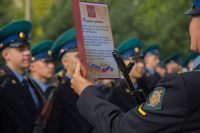 Курсантов Хабаровского пограничного института ФСБ России привели к Военной присяге