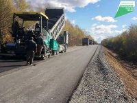 Ремонт автодороги к поселку Мухен в районе имени Лазо идет полным ходом