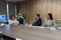 Губернатор края Дмитрий Демешин провел рабочую встречу с гендиректором АНО 