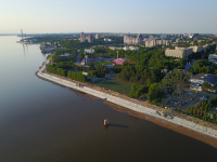 Специалисты оценили предварительный ущерб, нанесенный паводком краевой набережной