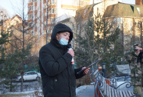 Новый арт-объект «Наша Победа» появился в Хабаровске