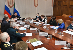 Первое заседание краевого координационного совета ветеранских организаций провел Михаил Дегтярев