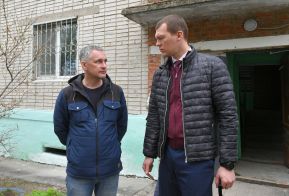 Михаил Дегтярев навестил в Хабаровском районе столетнюю труженицу тыла